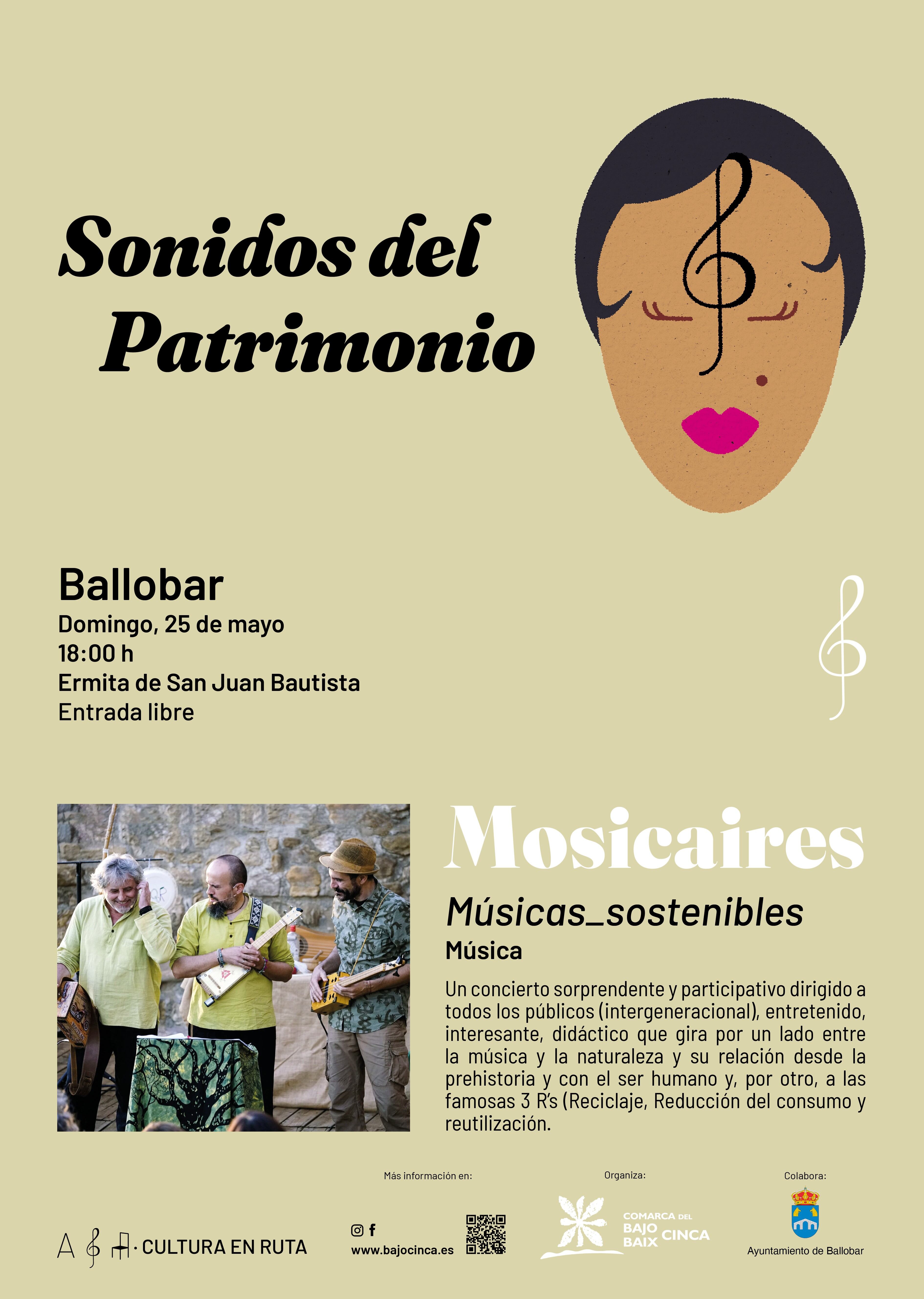 El ciclo arranca el domingo 25 de mayo en Ballobar