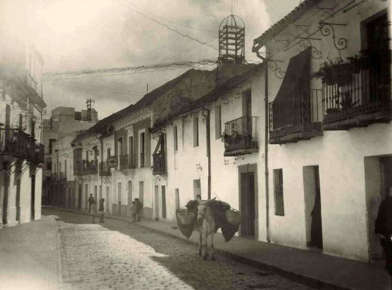La calle Panadería en los años 30'