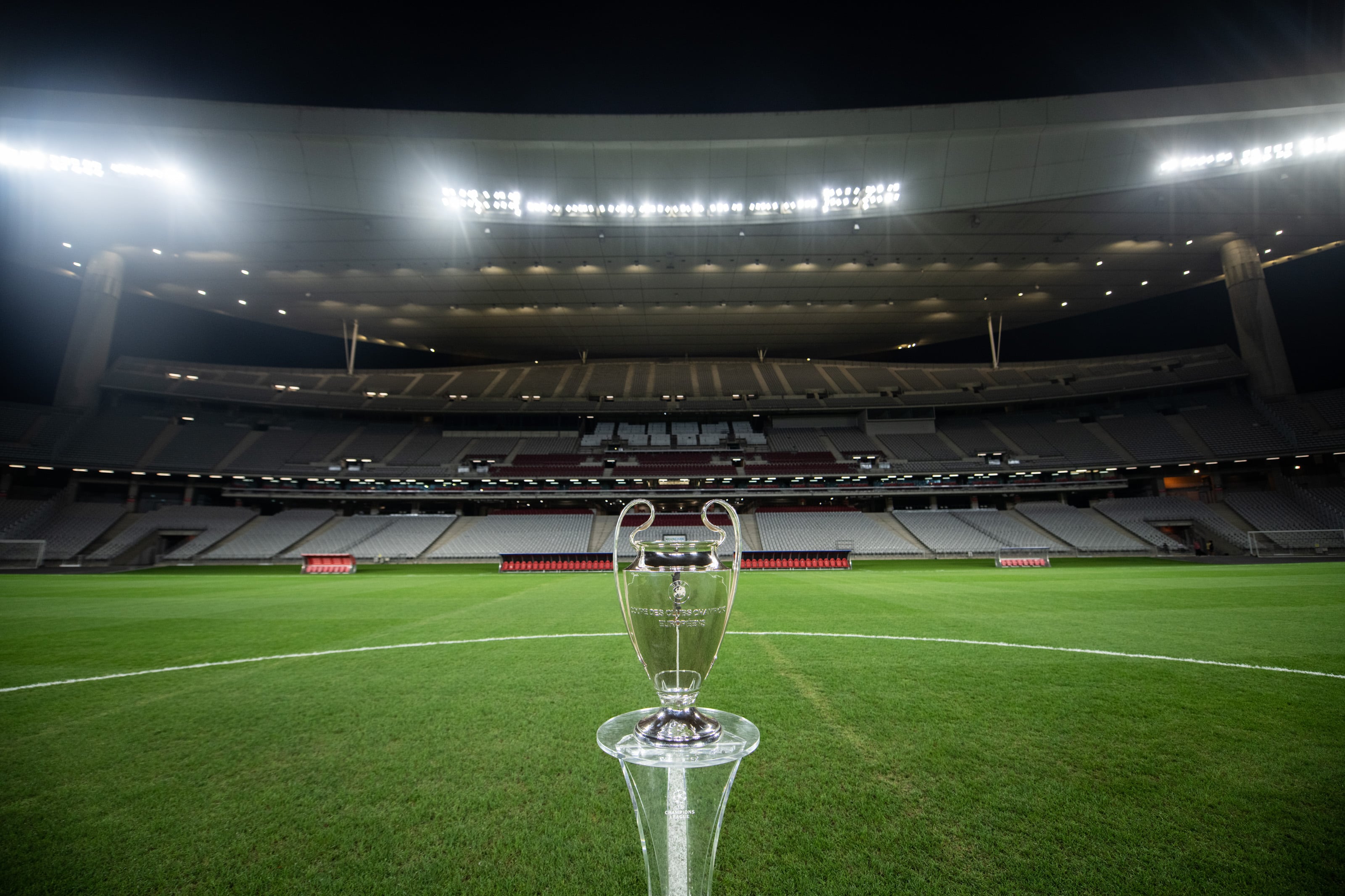 UEFA Champions League Final 2023 Stadium And Trophy Feature