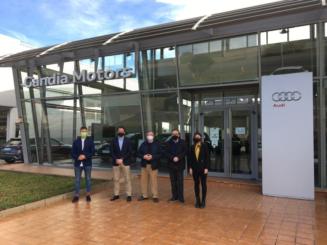 Audi Gandia Motorsen el programa de Empresas y Entidades con Corazón de Cáritas Gandia