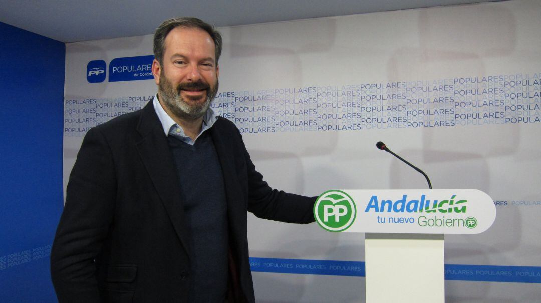 El presidente del PP en Córdoba, Adolfo Molina, en una foto de archivo