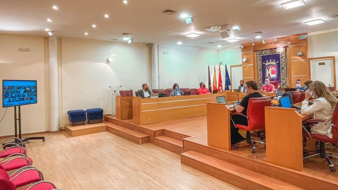 Pleno municipal del Ayuntamiento de Colmenar Viejo