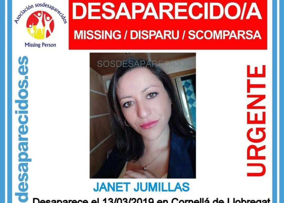 Encuentran el cadáver de Janet Jumillas