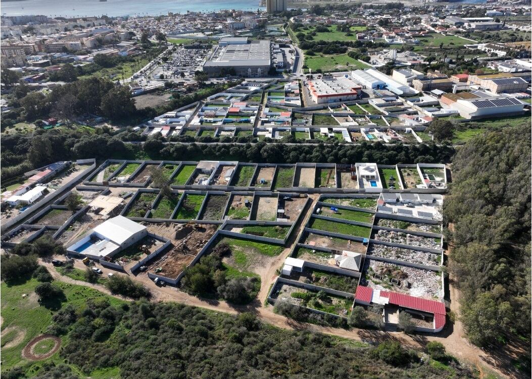 Macrourbanización ilegal en La Línea