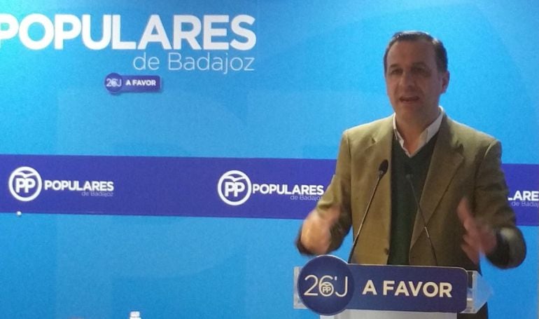 El diputado Juan Antonio Morales