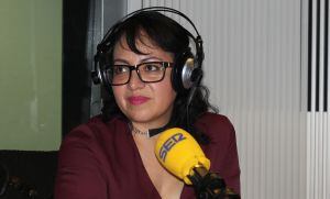 La ilustradora mexicana Idalia Candelas en &#039;Hoy por hoy&#039; con Gemma Nierga.