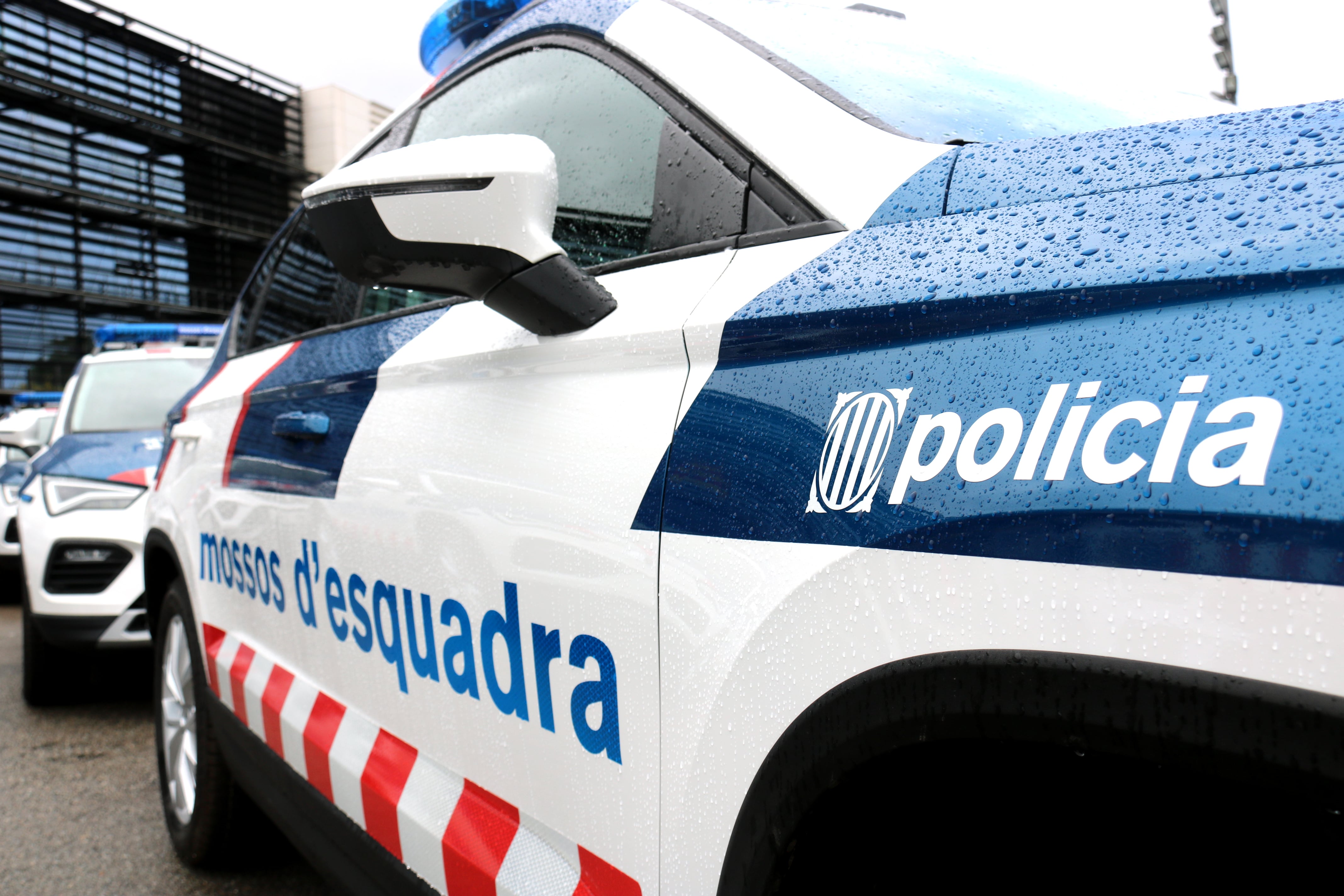 Coche de policía de los Mossos d&#039;Esquadra