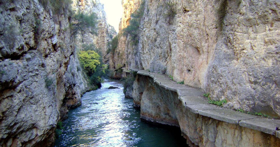 Paraje de los Cañones de Jaén.