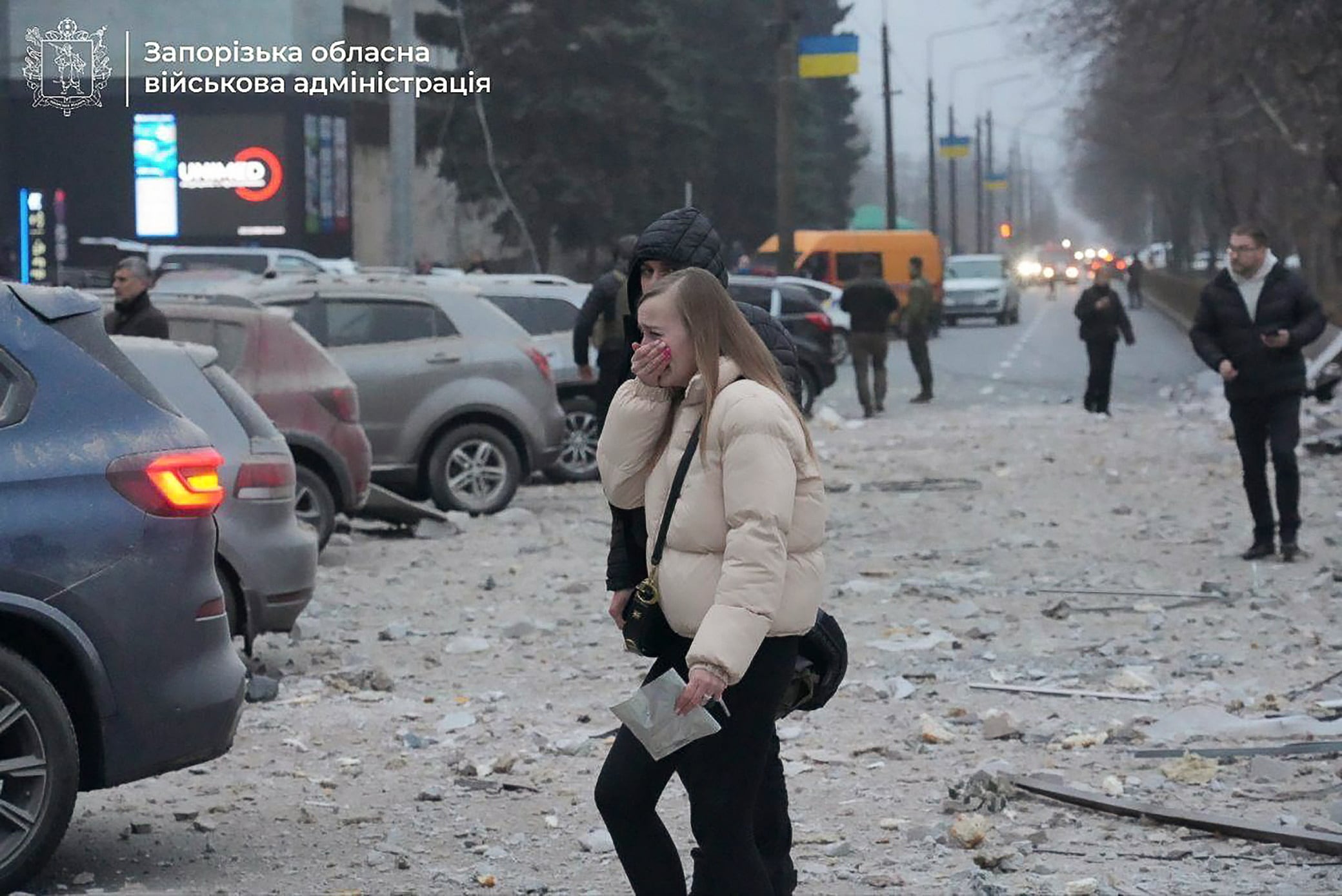 Imagen de un Zaporizhzhia el pasado día 10 de diciembre. EFE/EPA/ZAPORIZHZHIA REGIONAL MILITARY ADMINISTRATION / HANDOUT -- BEST QUALITY AVAILABLE --HANDOUT EDITORIAL USE ONLY/NO SALES