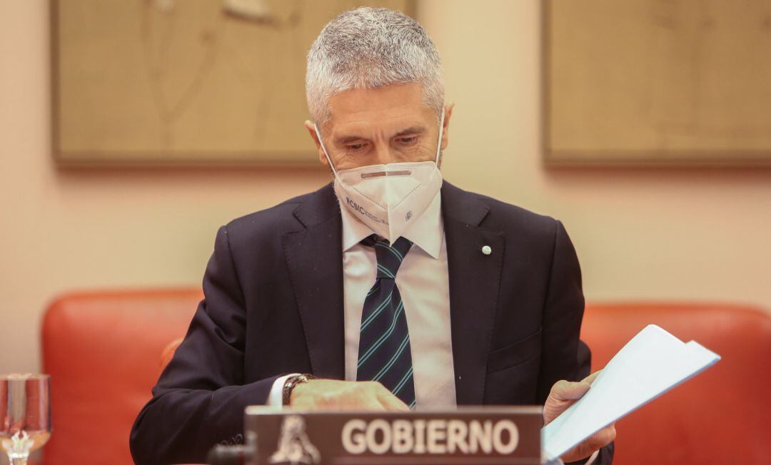 El ministro del Interior, Fernando Grande-Marlaska.