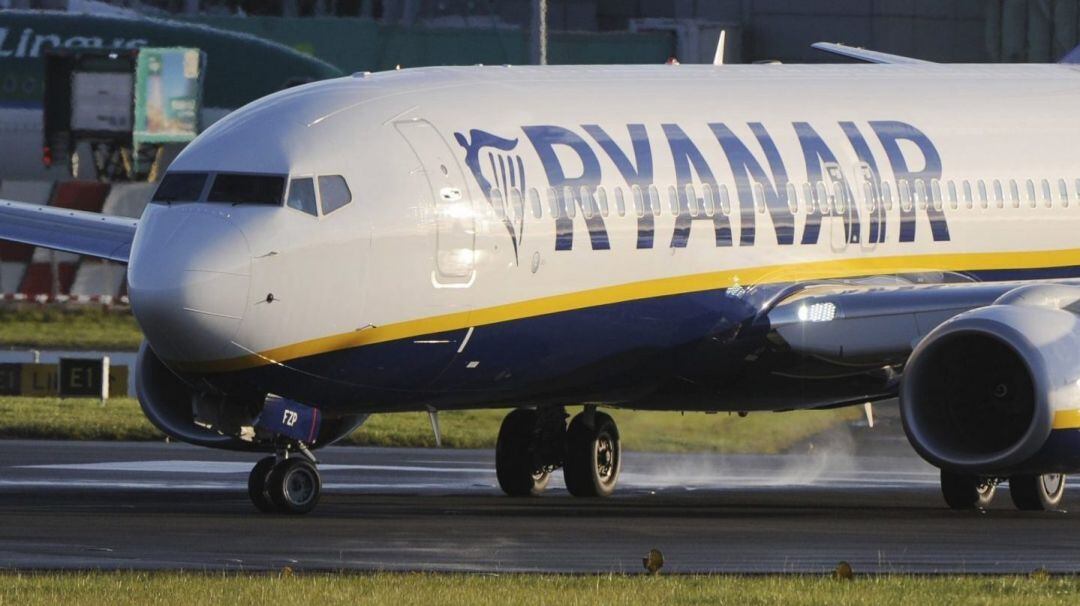 Avión de Ryanair.