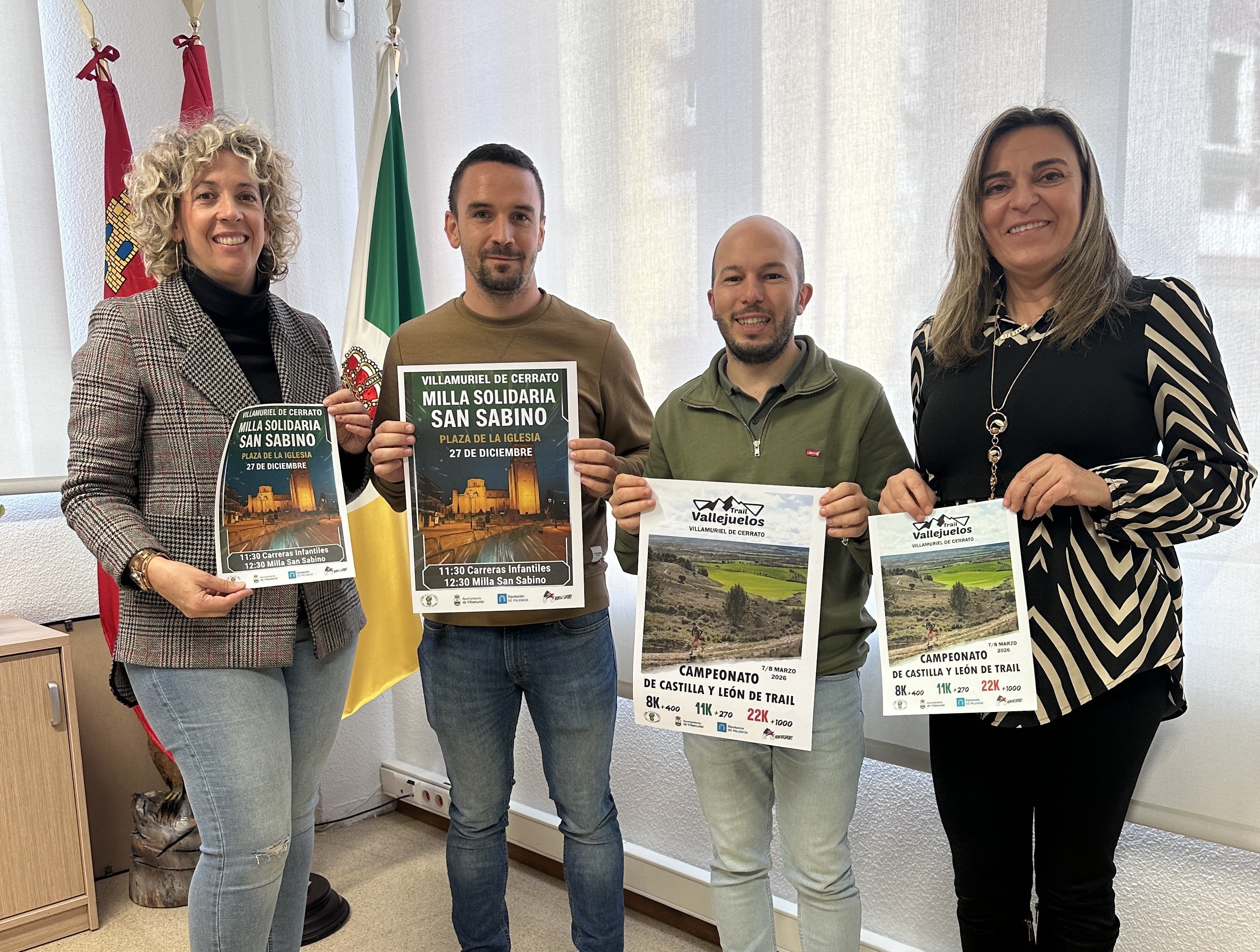 La XIII Milla Popular San Sabino y el Trail de Vallejuelos de Villamuriel ya tienen fecha