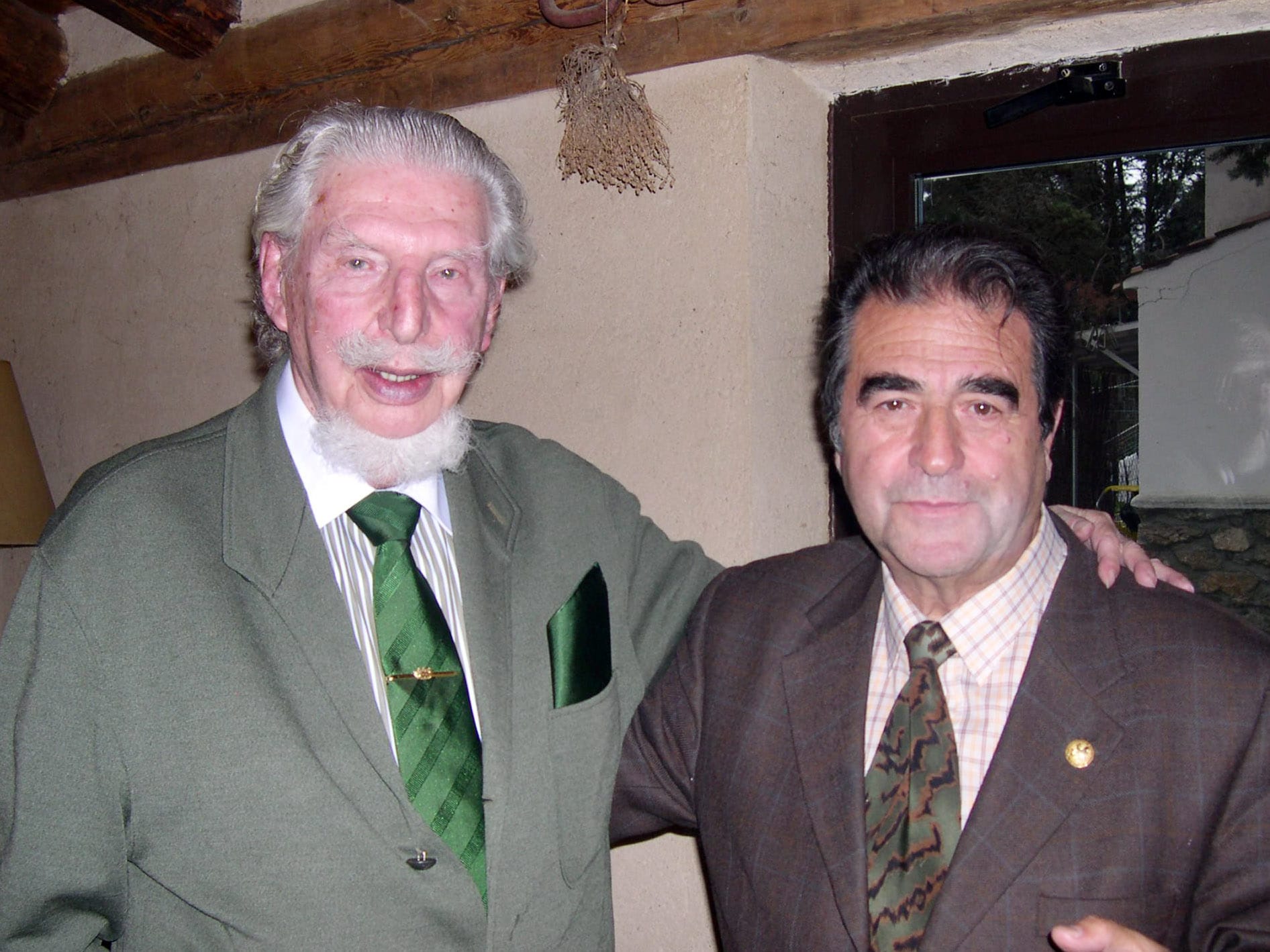 Pablo Pastor junto a Leandro de Borbón . Fotografía Juan Martín Misis