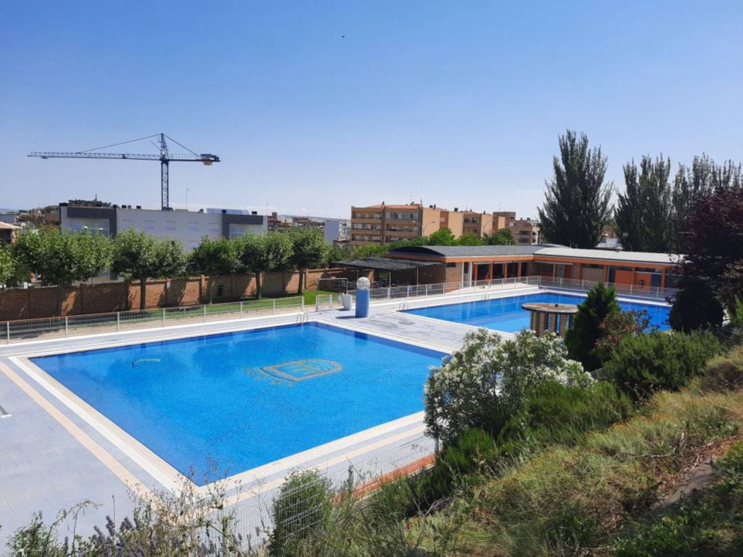 Piscinas del complejo Ciudad de Tudela