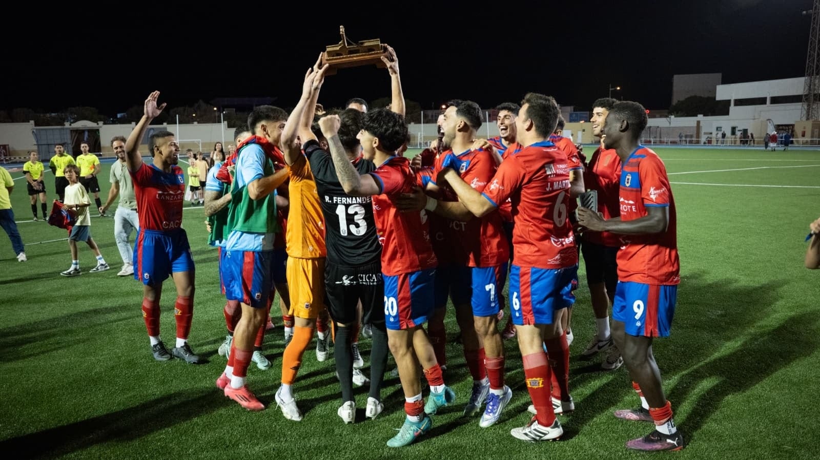 La UD Lanzarote gana el Torneo de San Ginés 2025.