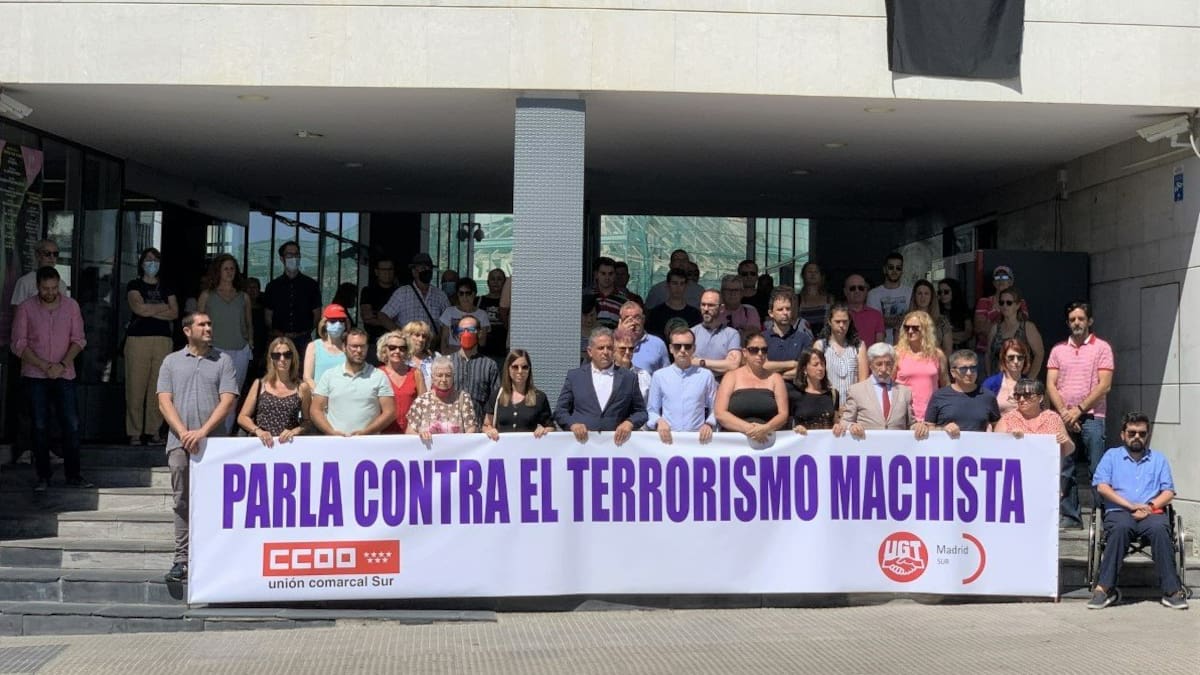 Leticia Sánchez, edil de Igualdad de Parla, repasa la concentración en repulsa del último asesinato machista en la localidad