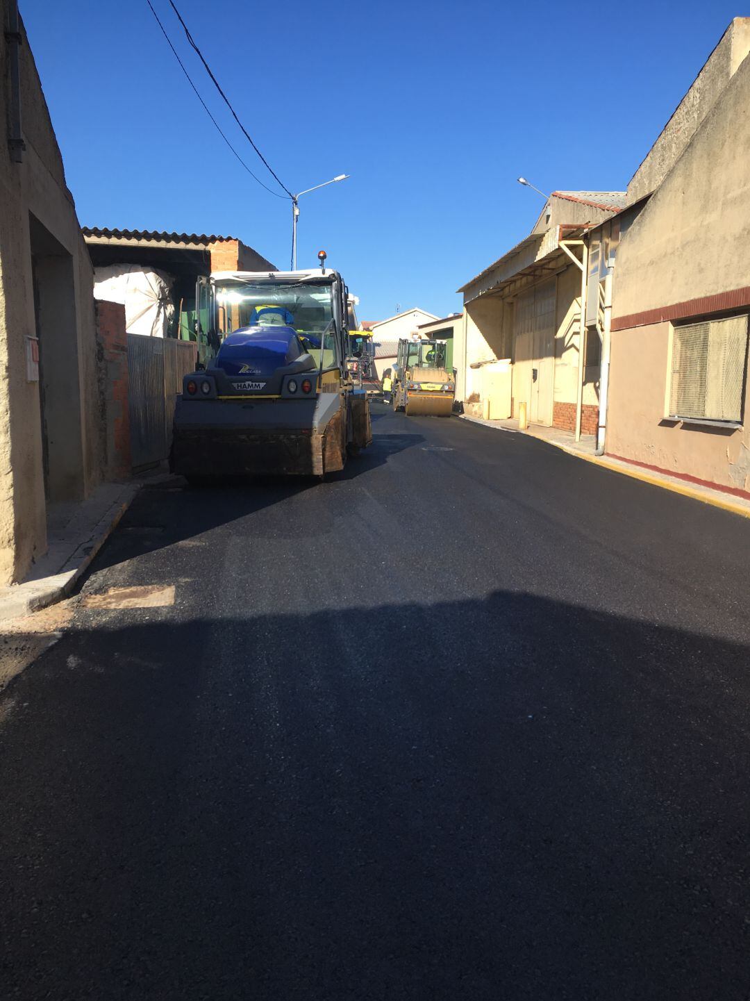 El Ayuntamiento de La Lastrilla asfalta varias calles