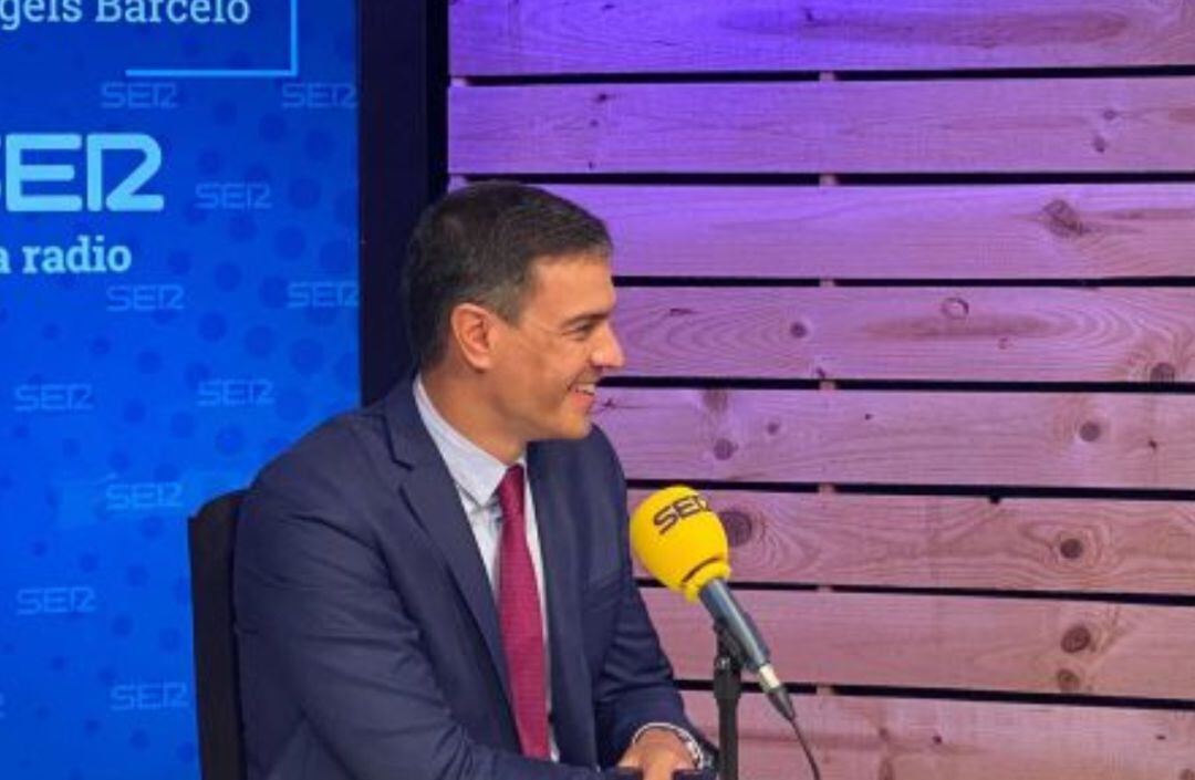 El presidente del Gobierno, durante su entrevista en Hoy por Hoy