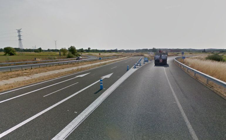 La circulación por la A60 se interrumpe en estos momentos en Puente Villarente