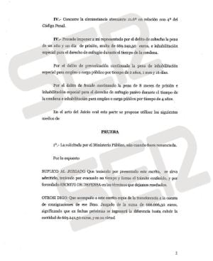 Escrito de defensa de Alfonso García-Pozuelo ante el juez De la Mata (2/2).