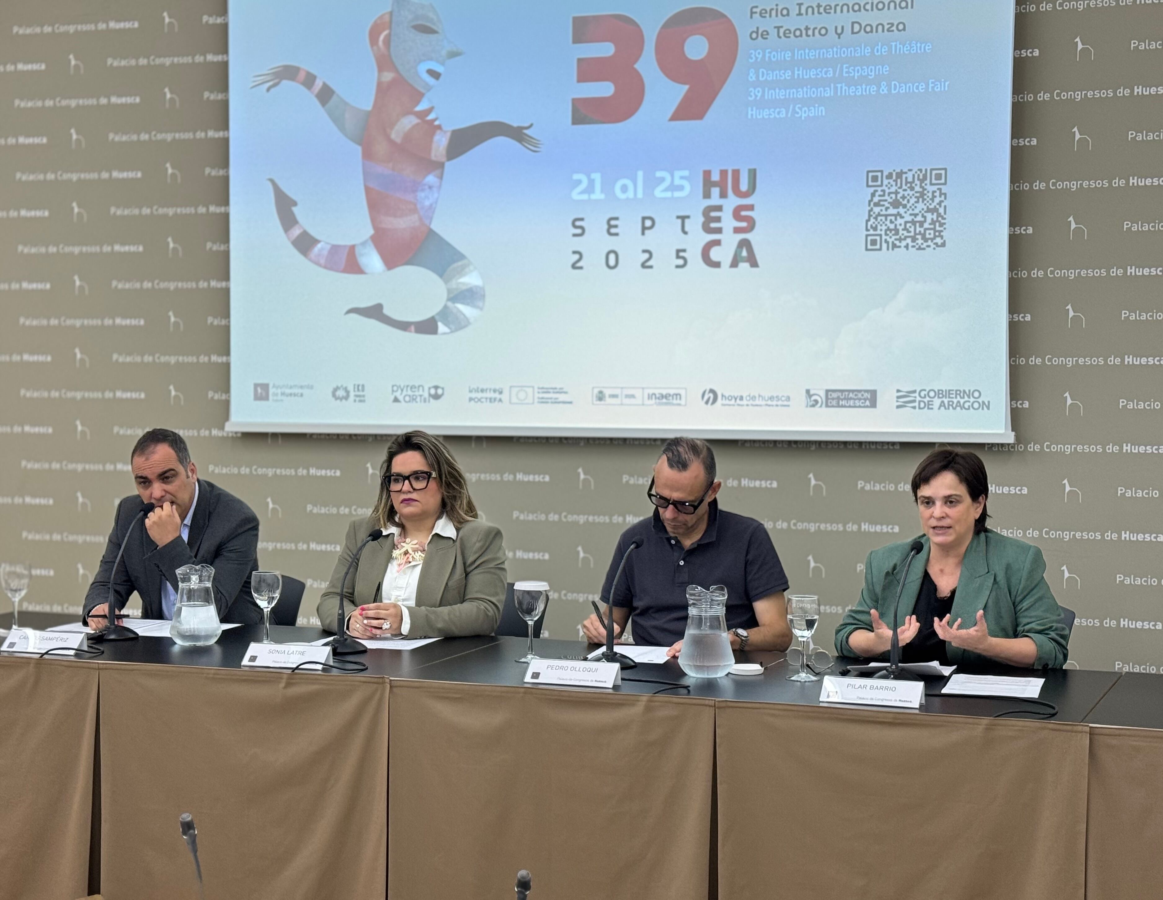 Presentación de la 39 edición de la Feria Internacional de Teatro y Danza de Huesca.