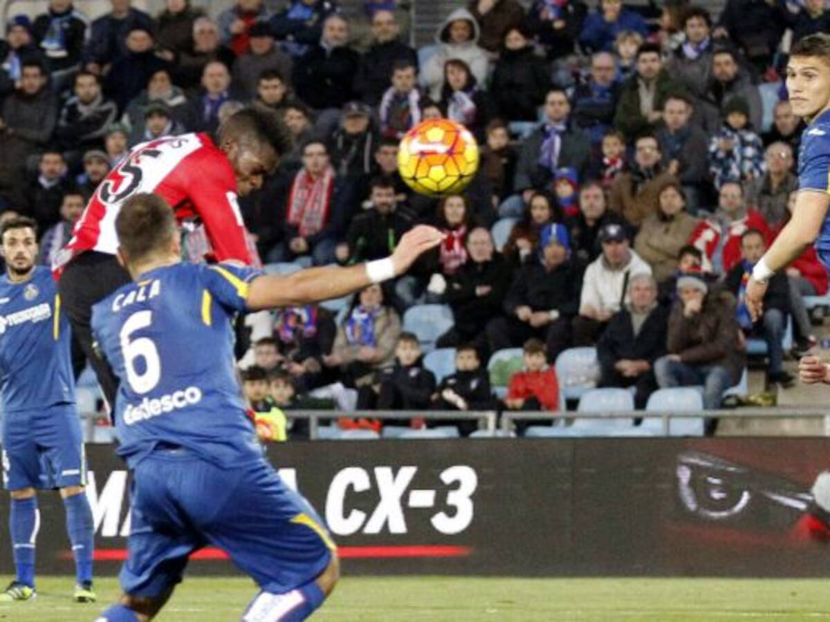Williams sigue enrachado y da la victoria al Athletic en Getafe