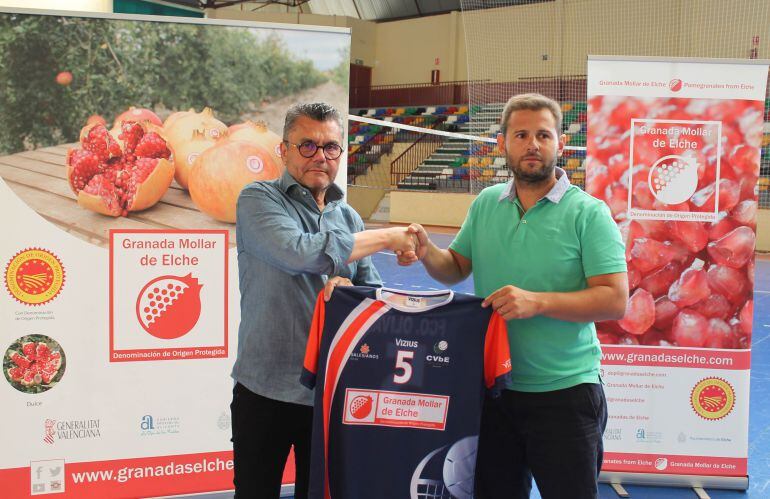 Francisco Oliva con Davod Agulló.