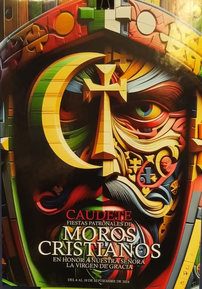 Cartel anunciador de las fiestas de Caudete