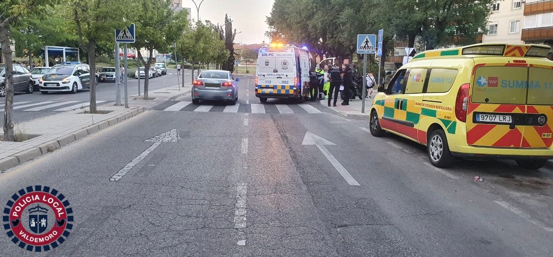 La señalización vial deteriorada en Valdemoro