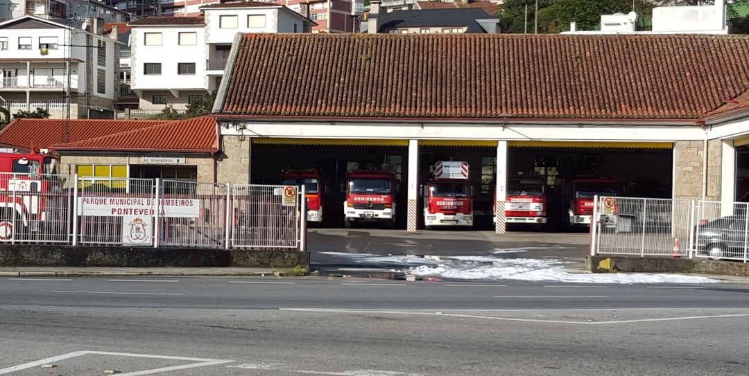 Foto de recurso del Parque de Bomberos de Pontevedra