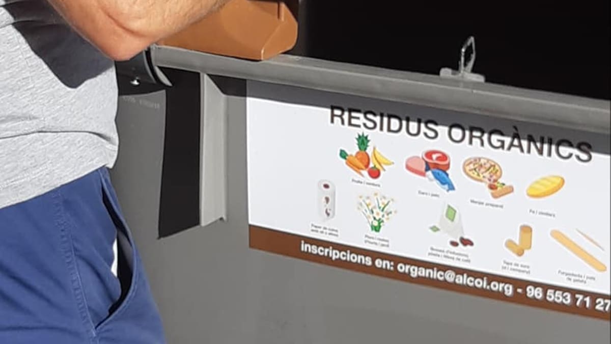 Alcoy consigue más de 250.000 euros de Europa para la recogida selectiva de biorresiduos