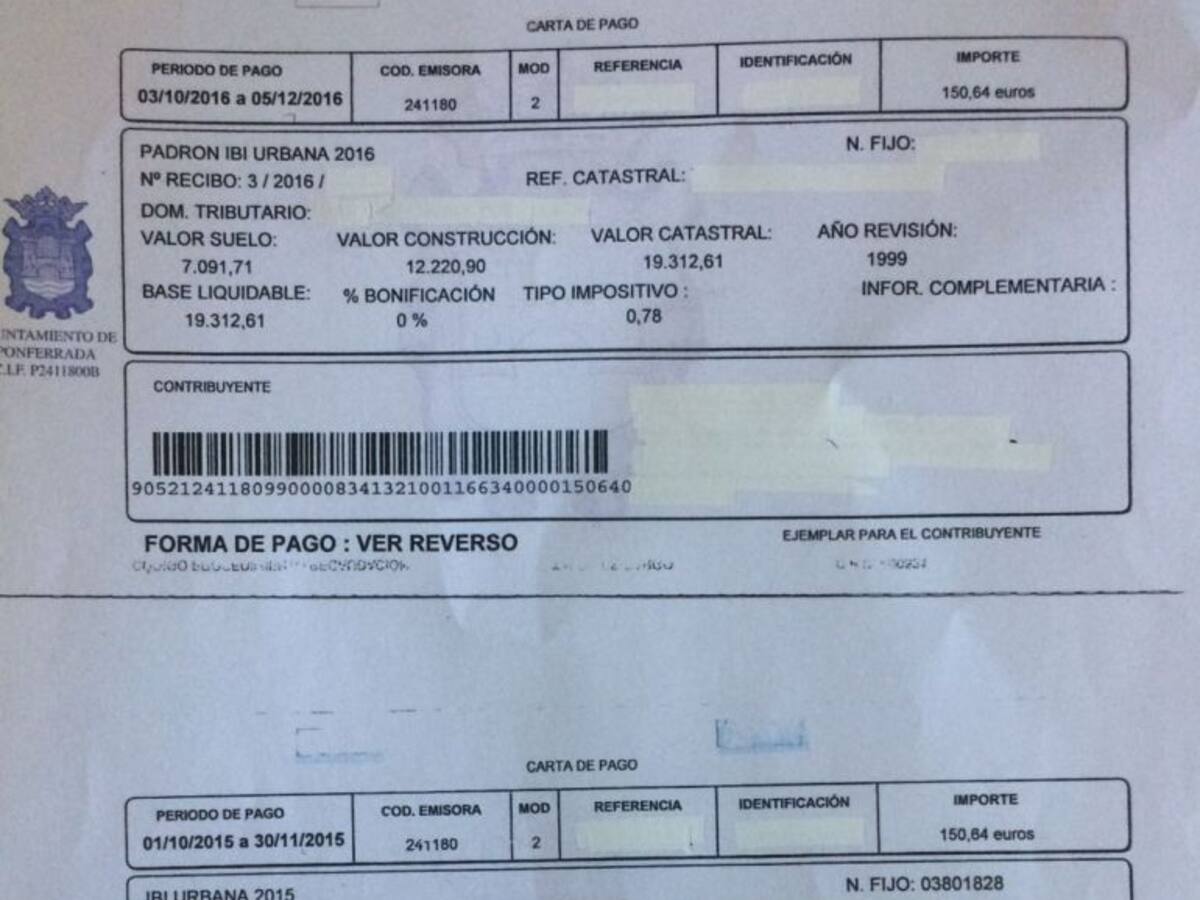 USE Bierzo corrobora un alza del 10% en la valoración catastral