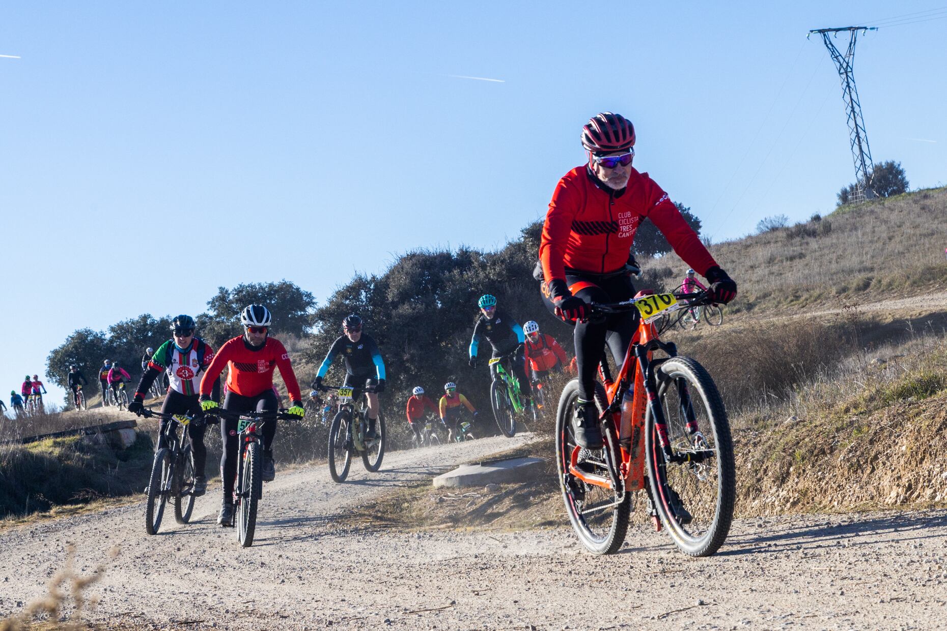 Prueba de gravel en Tres Cantos