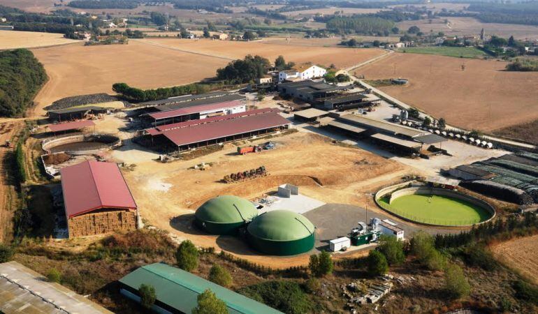 Una de les 3 plantes que hi ha funcionant a Girona.