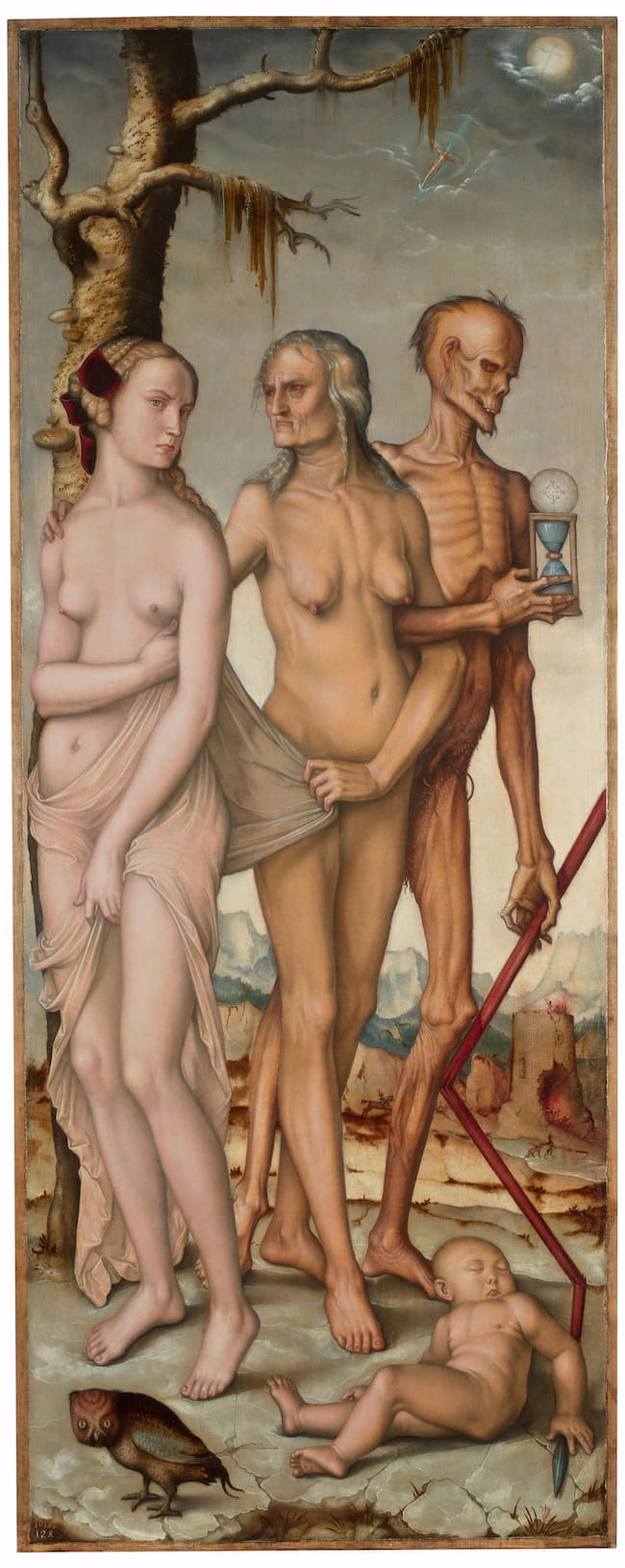 'Las edades y la muerte' de Hans Baldung Grien