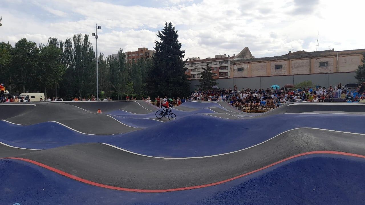 Monzón acogía esta cita deportiva del Pumptrack