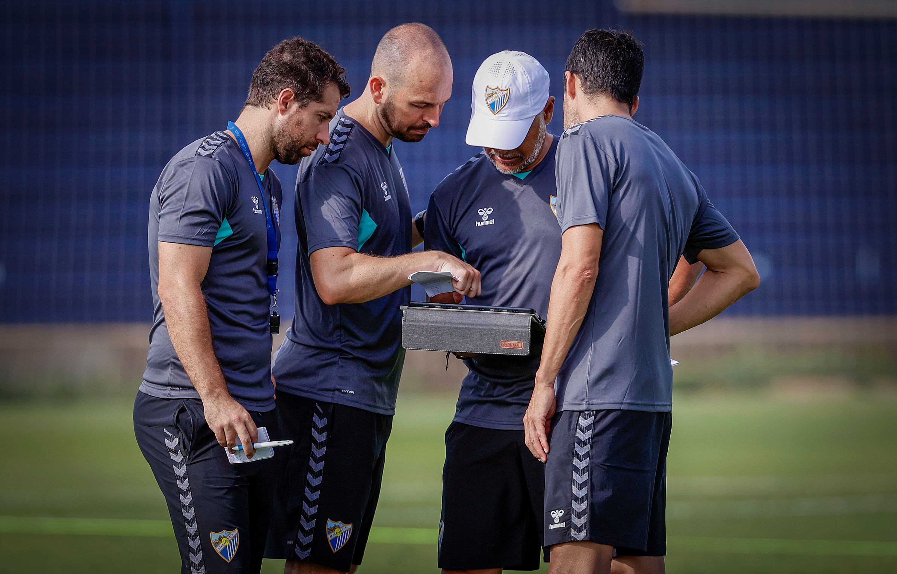 Los entrenadores del Málaga preparan la pretemporada que dará comienzo el próximo 15 de julio