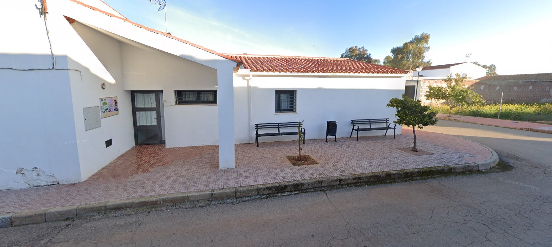 Sede del colegio rural en Guadalén, pedanía de Vilches.