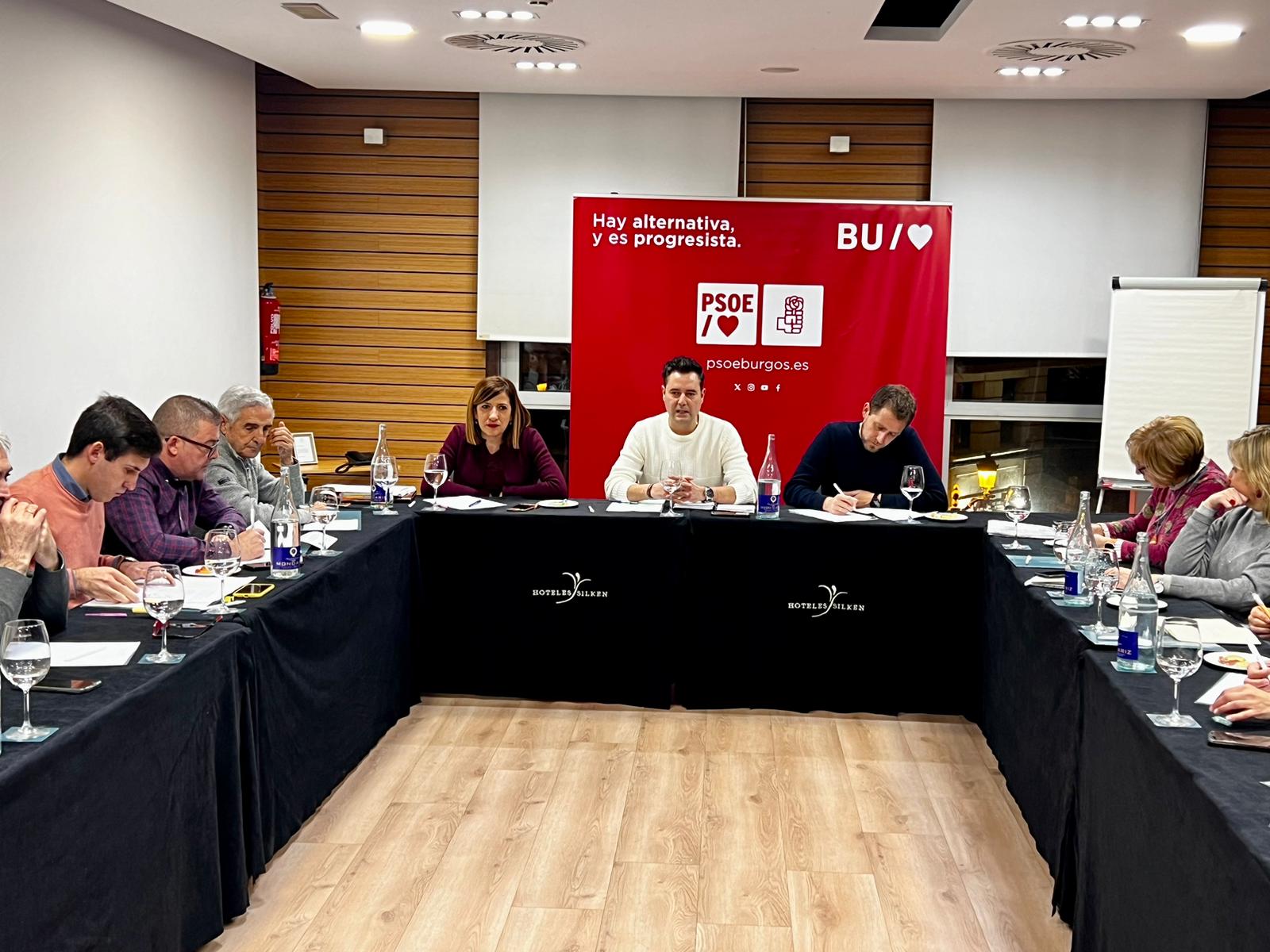 Daniel de la Rosa preside la ejecutiva municipal socialista de Burgos