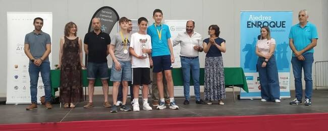 Torneo de ajedrez Memorial David Lafarga. Foto: Servicio Comarcal de Deportes de la Comarca de Somontano