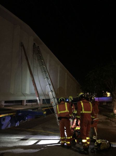 Accidente en el túnel