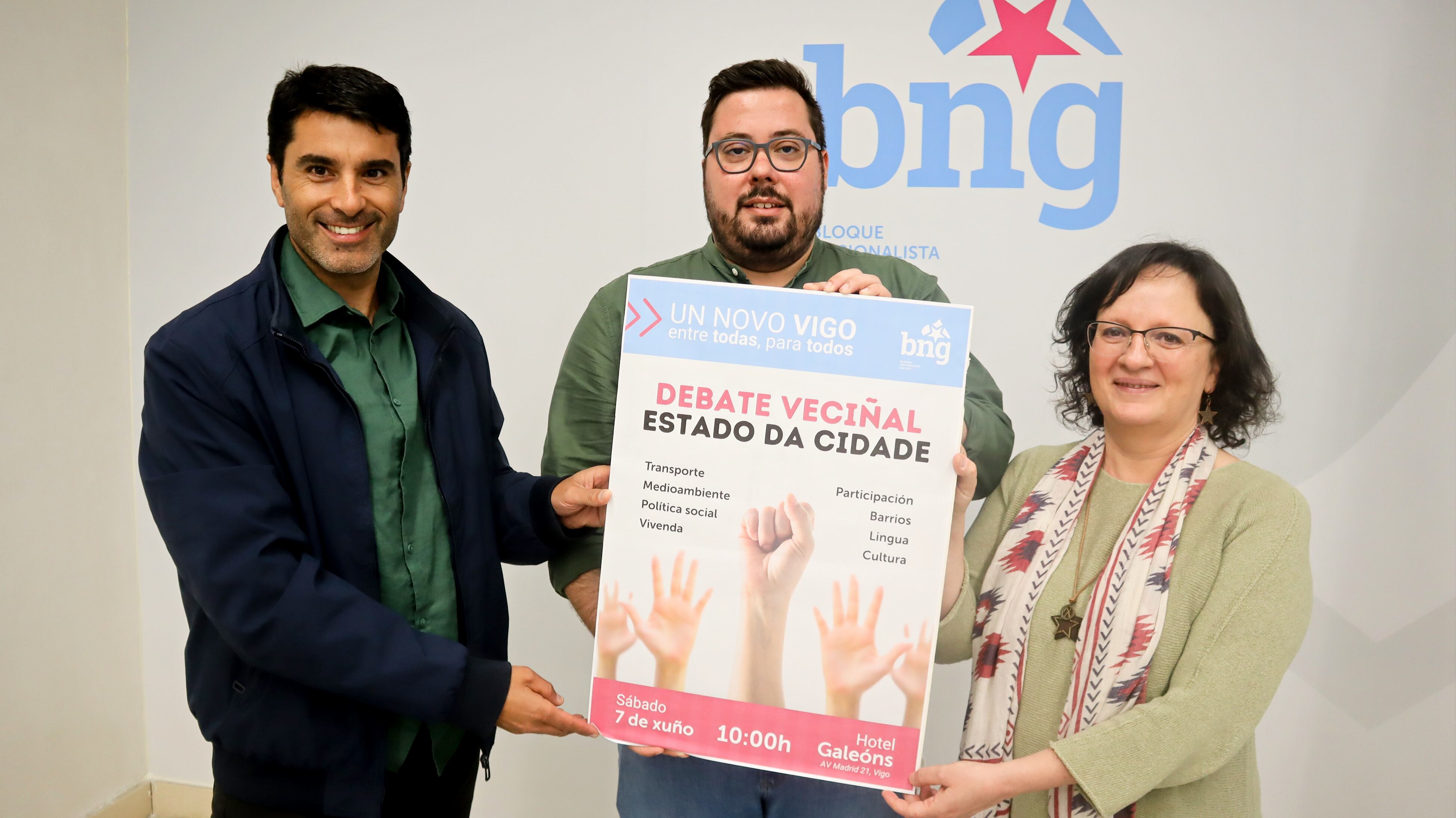 El BNG convoca un Debate Vecinal en Vigo