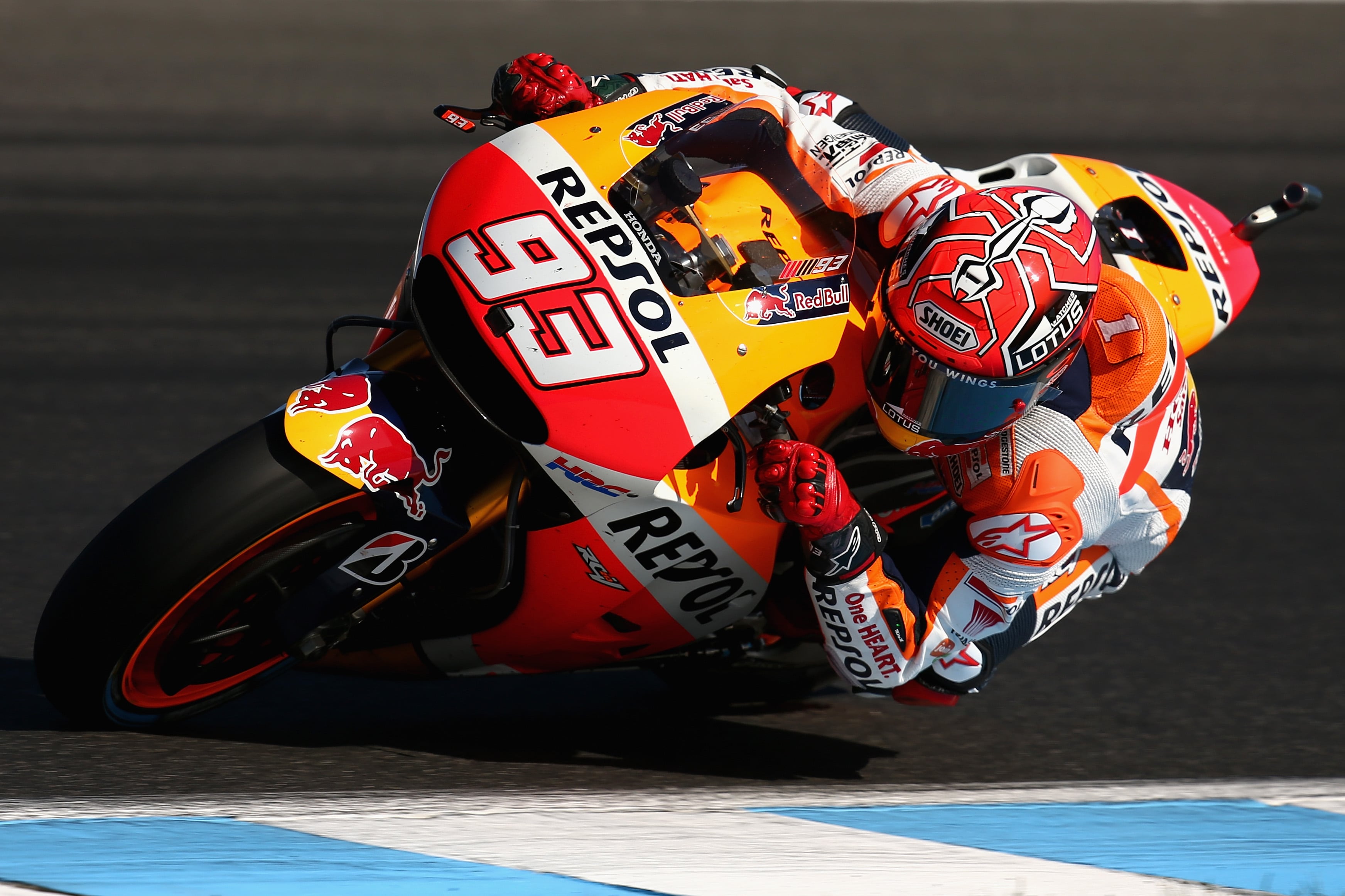 Marc Márquez pilota la Repsol Honda Team en 2015