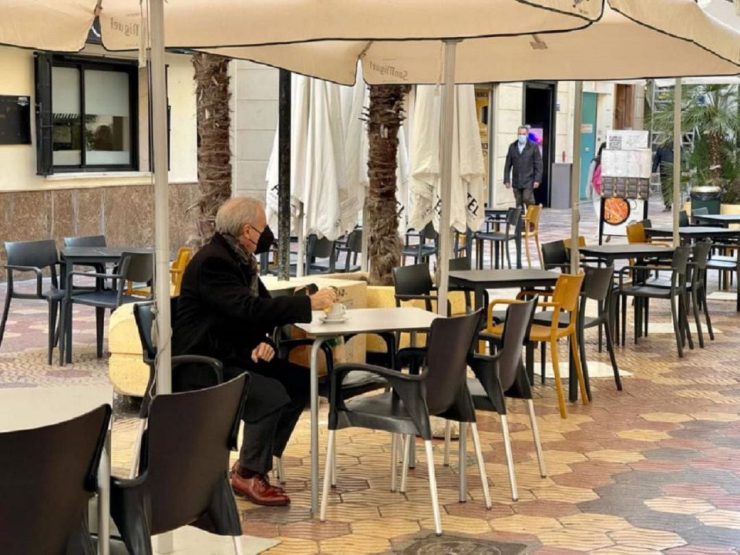 Terraza de un bar en València