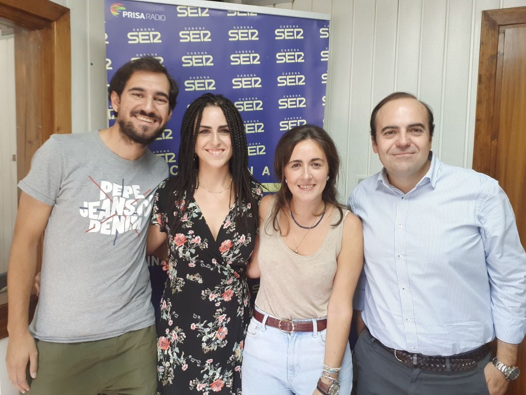 JuanSe Berja, Ana López, Juana Sánchez y Francisco Martínez.