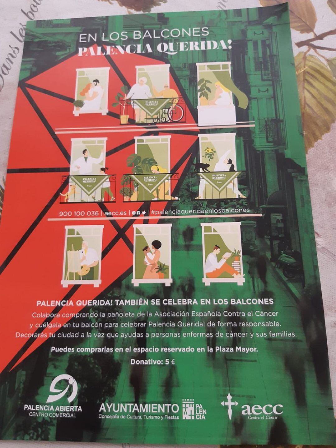 Toque solidario en el programa alternativo a las Fiestas de Palencia