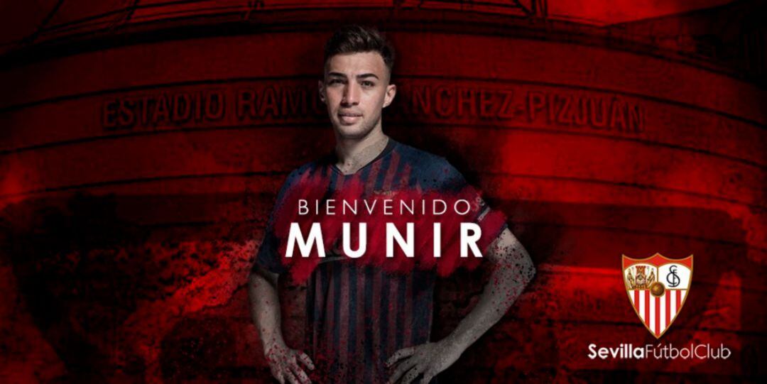 Munir es nuevo jugador del Sevilla FC.