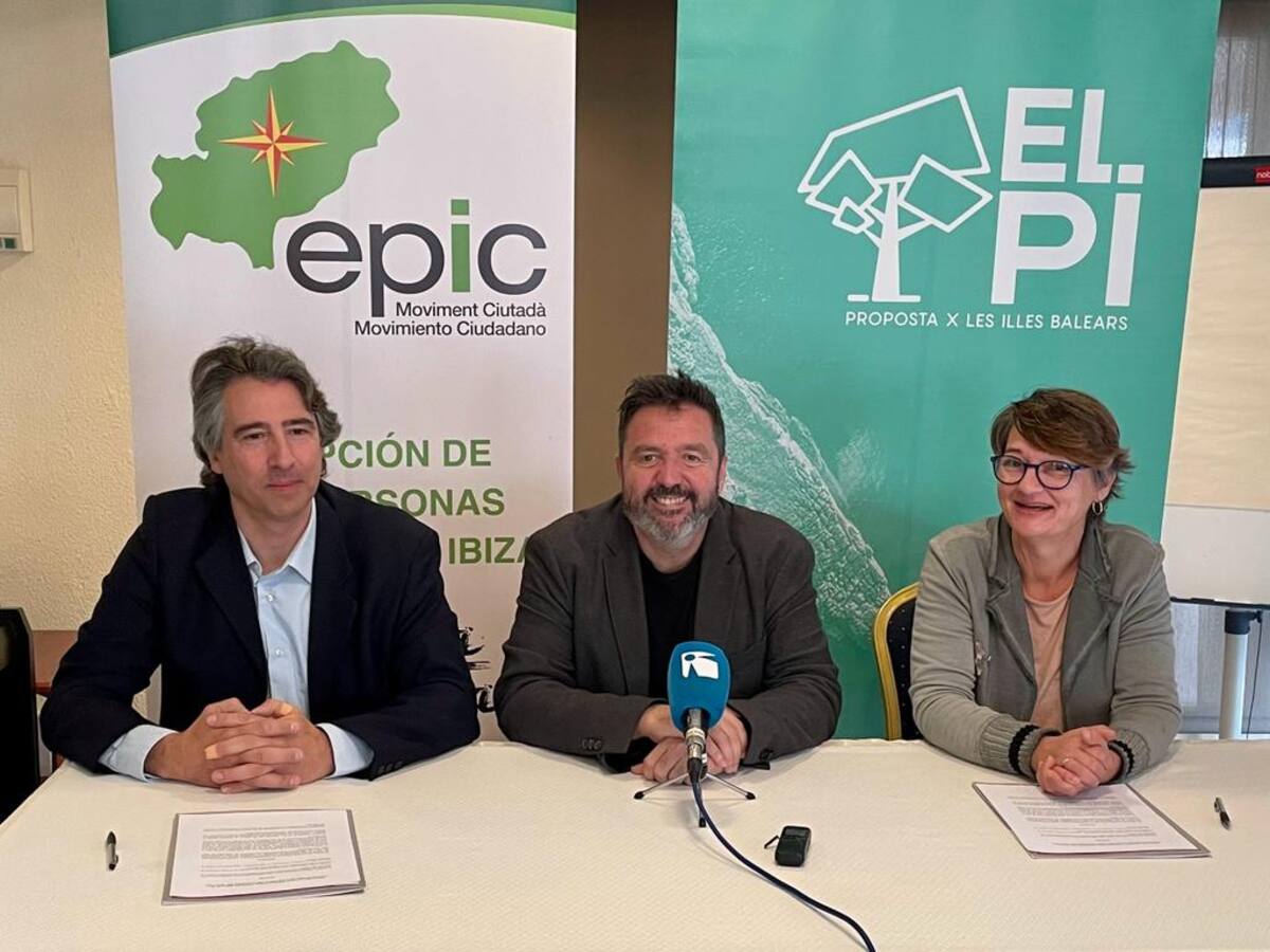 Pacto electoral entre el PI y EPIC al Ayuntamiento de Ibiza