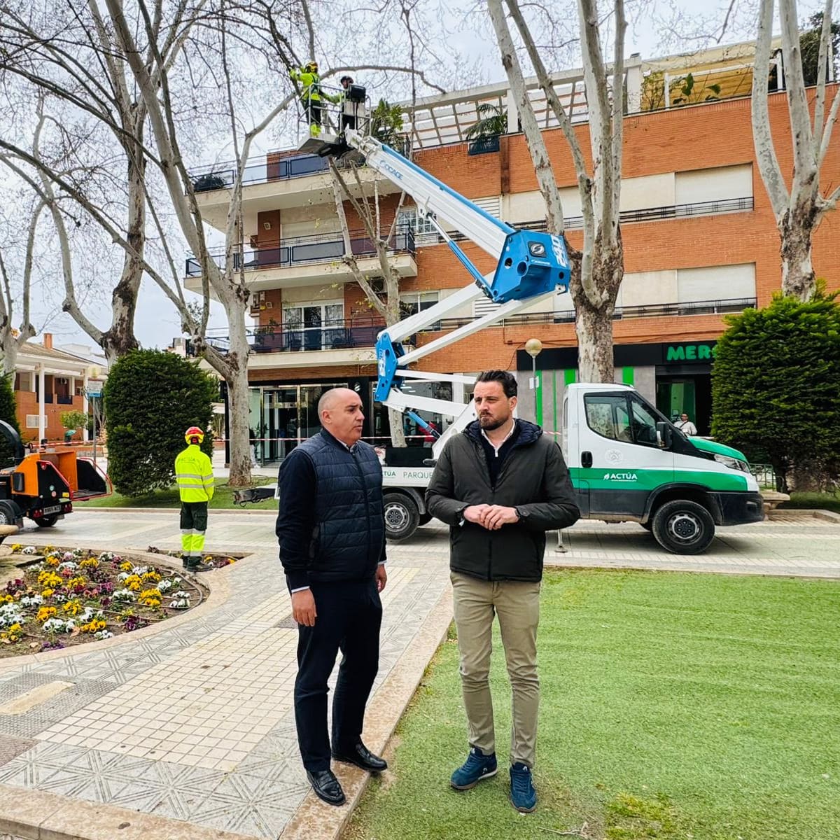 Así protegen las 20.000 especies arbóreas de Lorca