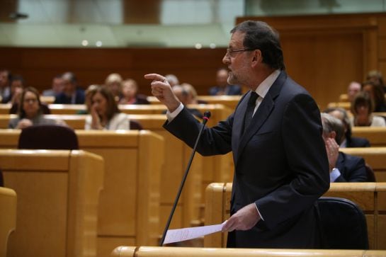 DVD 701 (25-11-14) Pleno del Senado. Sesi—n de control al Gobierno. Rajoy. Foto: Uly Mart’n.